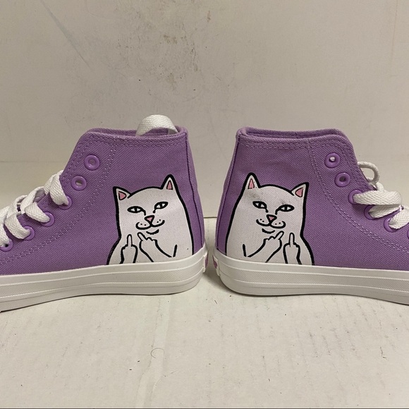 RIPNDIP LORD NERMAL HIGH-TOP CONVERSE SHOES SIZE 4 - Picture 3 of 7